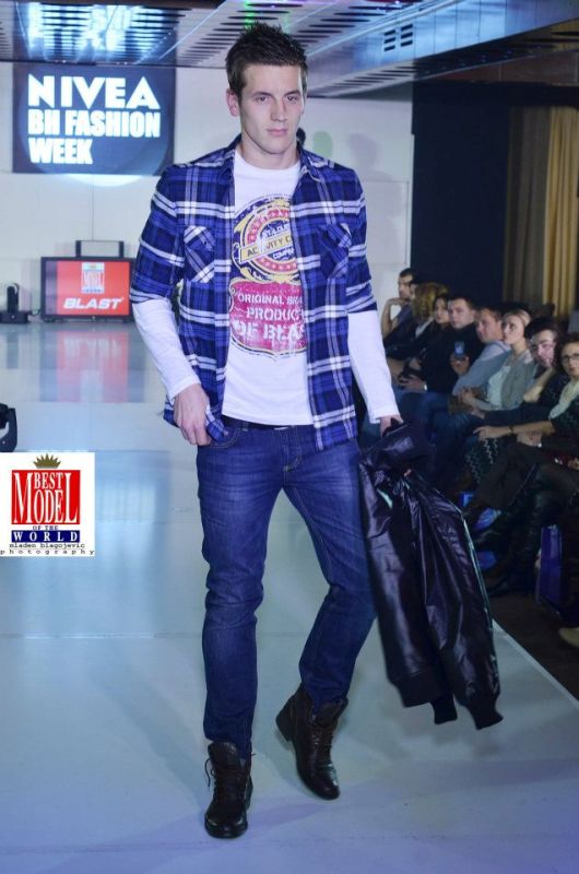 U manekenske vode u&scaron;ao je prije svega dva mjeseca i to iz hobija, te priznaje da je neposredno prije takmičenja htio čak i odustati/ Foto: Mladen BLAGOJEVIĆ