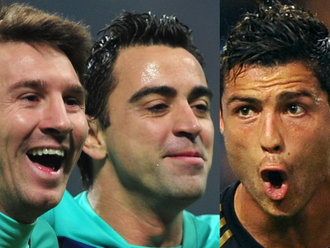 Messi, Ronaldo, Xavi