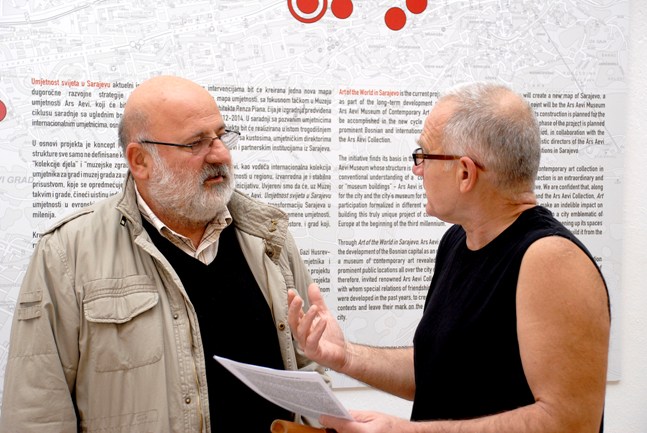Izjava podr&scaron;ke Protestu Ars Aevi,Boris Kožemjakin, Enver Hadžiomerspahić