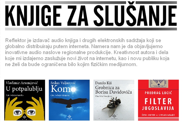 Knjige za slu&scaron;anje