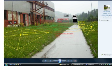 Istočni prilaz UN-ovoj bazi u Potočarima - moguća lokacija grobnice