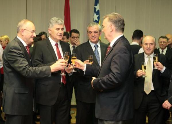 bozicni prijem/ Foto: Avaz