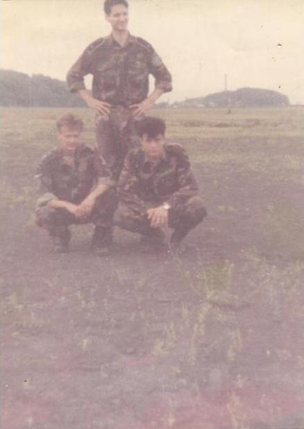 Nermin Bajić kao borac Armije BiH