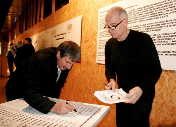 Potpisivanje deklaracije Ars Aevi