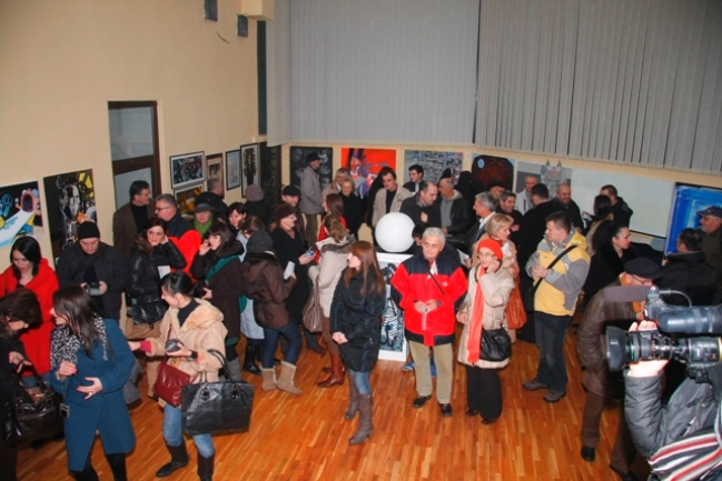 Bozicna izlozba - slika