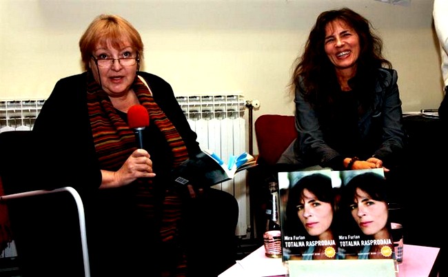 Dubravka Ugre&scaron;ić i Mira Furlan