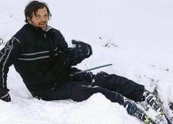 Emir Kusturica na skijama