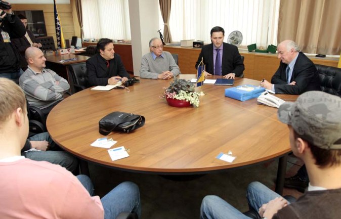 becirevic i predstavnici zemaljskog muzeja