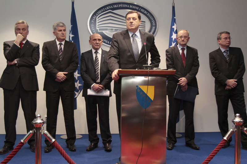 Na dana&scaron;njem sastanku stranačkih lidera &scaron;est vladajućih stranaka u BiH je postignut dogovor o formiranju Vijeća ministara/ Foto: DEPO PORTAL