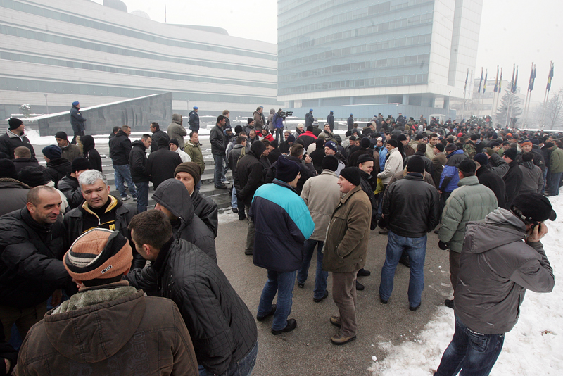 Protesti demobilisanih boraca