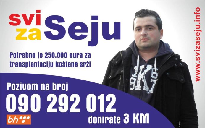 humanitarna akcija 'Svi za Seju'