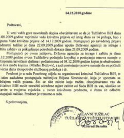 faksimil glavnog tužitelja