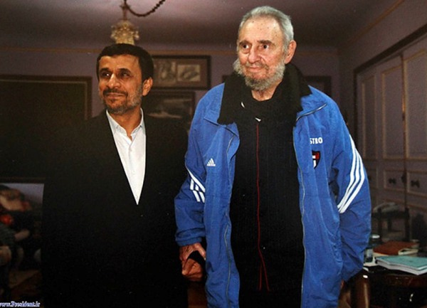 Fidel Castro i Mahmoud Ahmadinejad