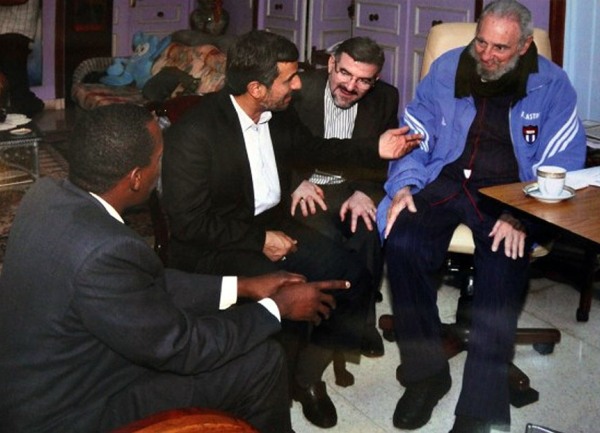 Fidel Castro i Mahmoud Ahmadinejad