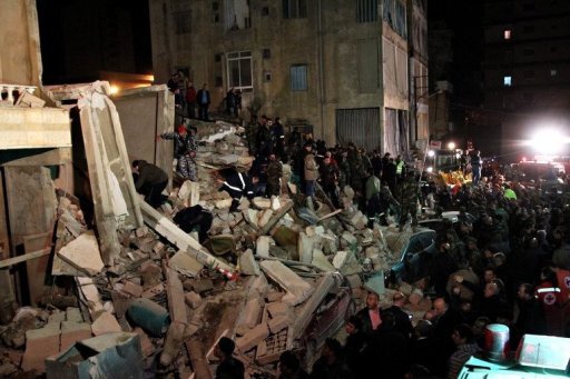 bejrut sru&scaron;ena zgrada