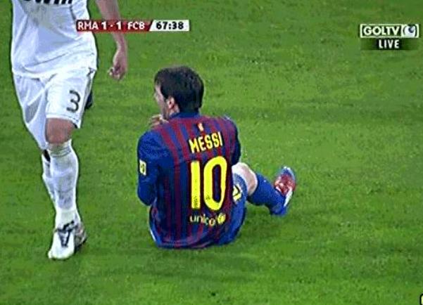 pepe messi ruka