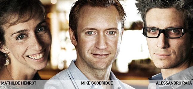Mike Goodridge, Alessandro Raja, Mathilde Henrot