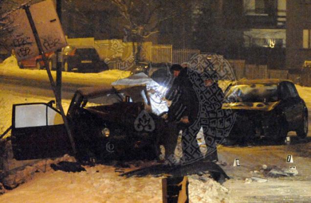 Saobraćajna nesreća na raskrsnici ulica Put Mladih muslimana i Urijan Dedina u Sarajevu/ Foto: Dnevni avaz