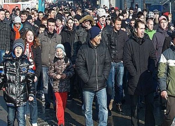 U Bihaću održani protesti Sile nebeske/ foto: Kip.ba