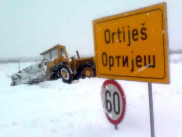 mostar snijeg ciscenje