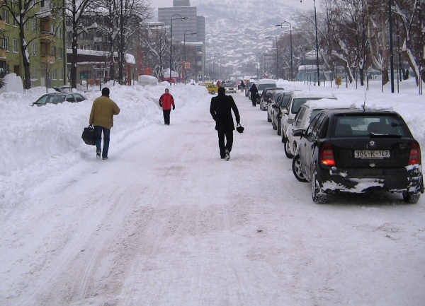 sarajevo pod snijegom - saobraćajni kolaps/ Foto: DEPO PORTAL