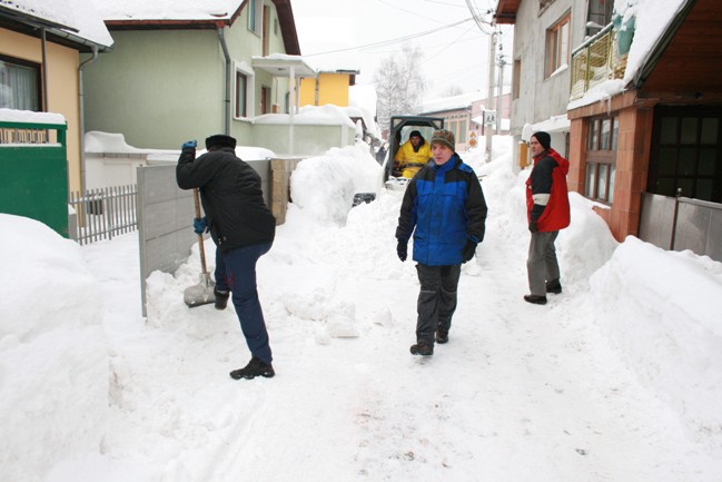 Akcija či&scaron;ćenja snijega na Soukbunaru