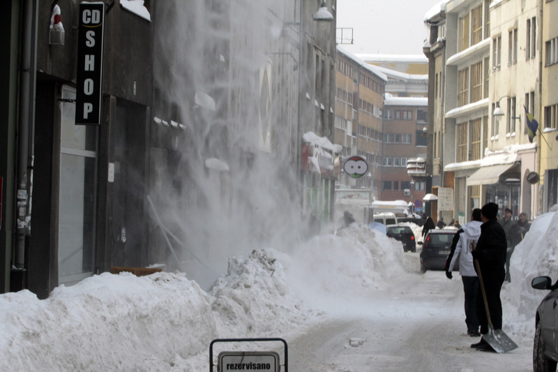 Ledenice u ulici Branilaca Sarajeva
