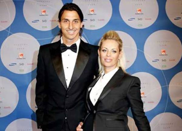 zlatan ibrahimović sa suprugom Helenom