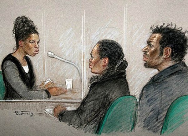 skica afričkog para