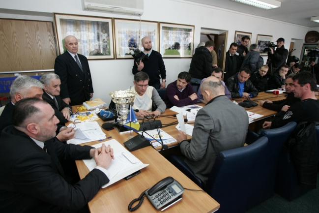 Izvlačenje polufinalista Kupa BiH/ Foto: DEPO PORTAL