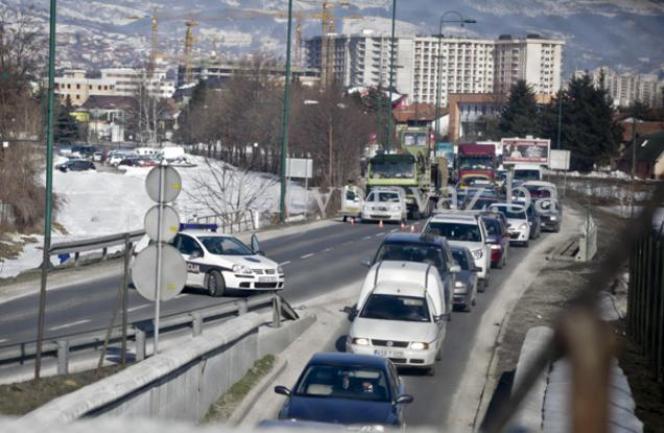 Udes na brzoj cesti Ilidža-Blažuj/ Foto: Dnevni avaz