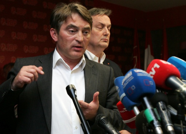 Željko Kom&scaron;ić i Zlatko Lagumdžija/ Foto: DEPO PORTAL