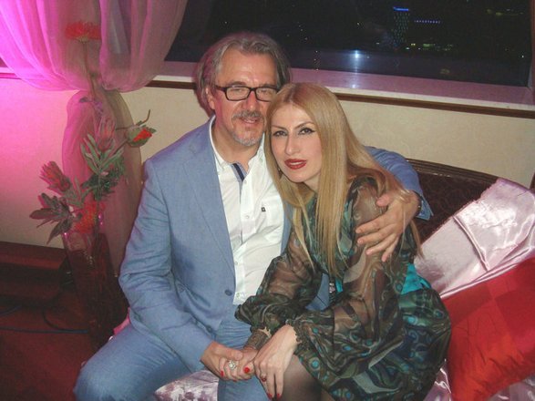 Indira Kučuk Sorguč s mužem Fahrom