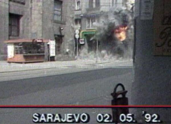 početak opsade Sarajeva