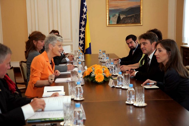 Željko Kom&scaron;ić primio parlamentarnu delegaciju Grupe prijateljstva njemačkog Bundestaga s BiH