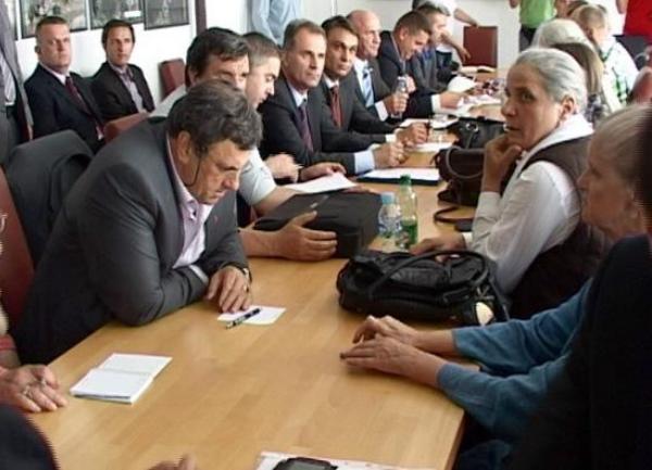 lideri stranaka u Srebrenici