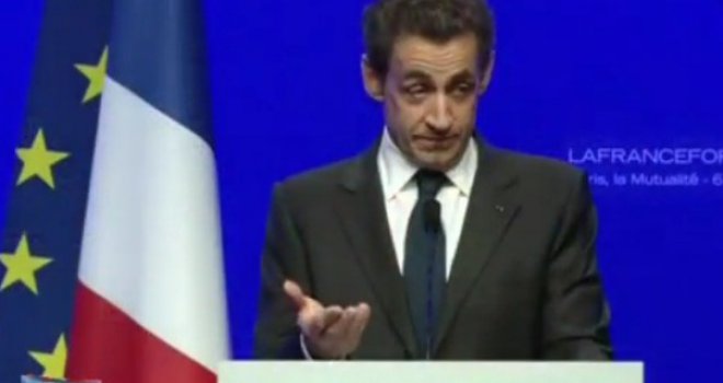Sarkozy:  Cilj nije imati 25 miliona Sirijaca smještenih u Evropi i ostaviti praznu zemlju koju će ispuniti pripadnici Islamske države