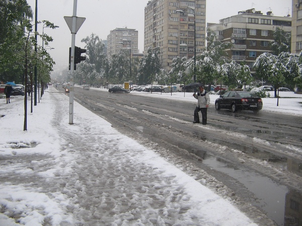 Sarajevo prekrio snijeg, 14. maj/ Foto: DEPO PORTAL