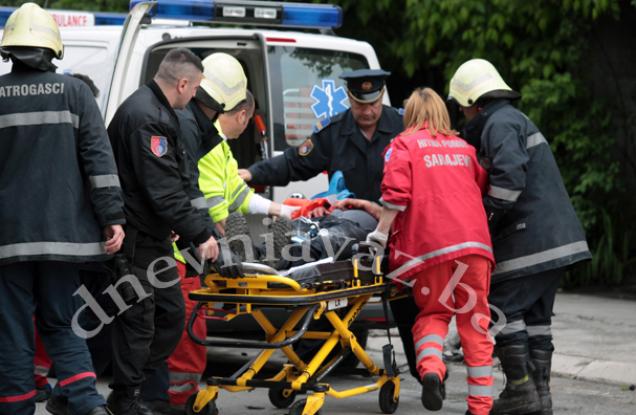 saobraćajka u ulici Džemala Bijedića/ Foto: Dnevni avaz