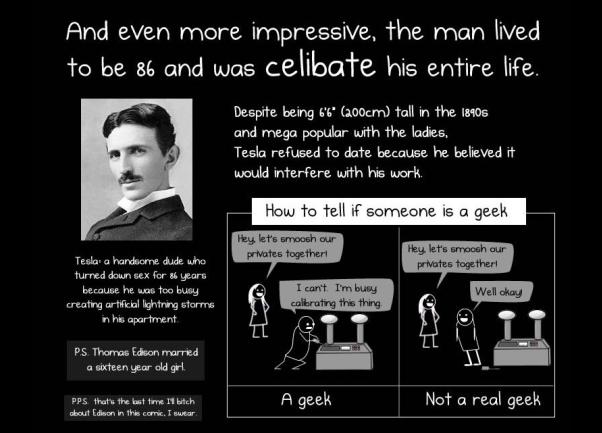 Nikola Tesla strip