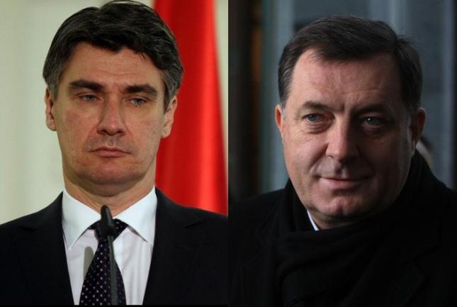 Dodik i Milanović, foto: PIXSELL Dodik i Milanović, foto: PIXSELL