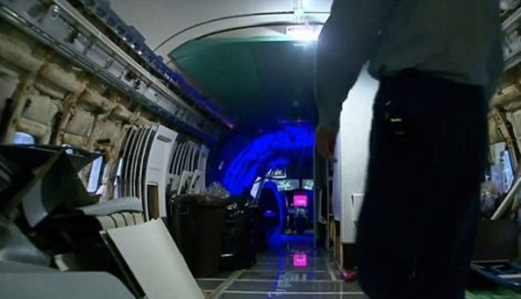 avion pretvoren u stan