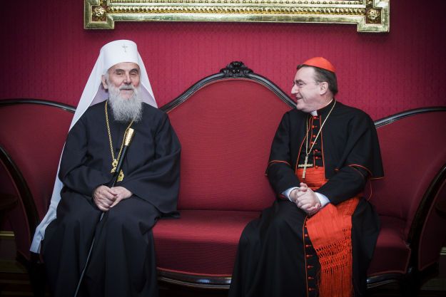 Patrijarh Irinej susreo se s kardinalom Josipom Bozanićem Patrijarh Irinej susreo se s kardinalom Josipom Bozanićem