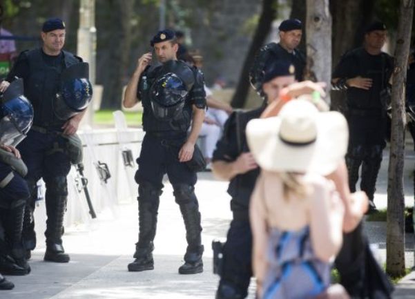 policija na Split Prideu policija na Split Prideu