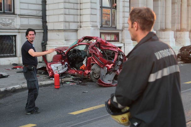 Saobraćajna nesreća kod Narodnog pozori&scaron;ta