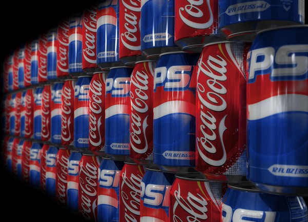 coca cola pepsi