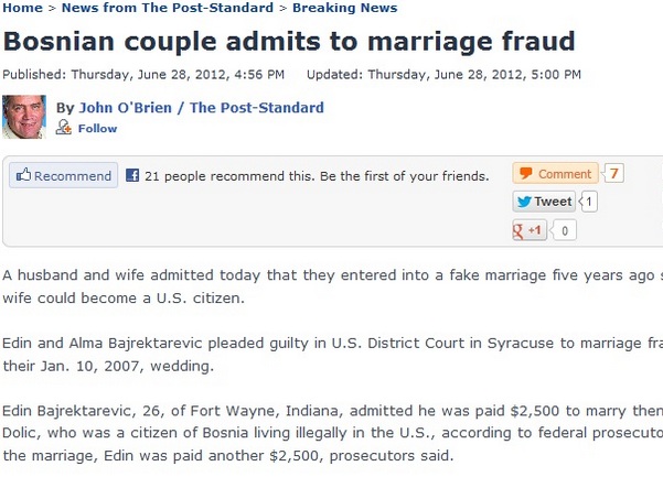 bosanski par - prevara