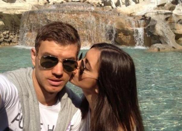 Edin Džeko I Amra Silajdžić Edin Džeko I Amra Silajdžić