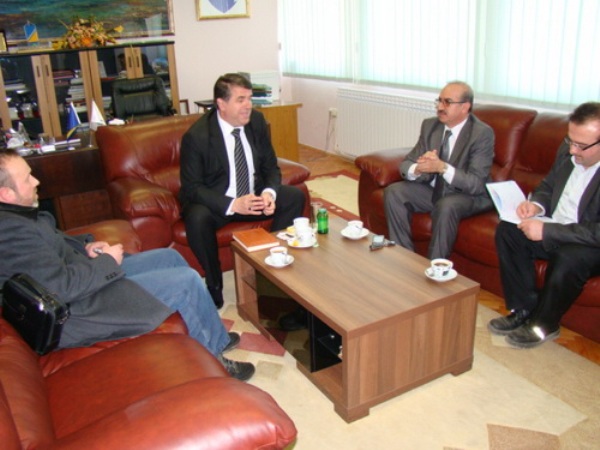 Načelnik Goražda sa predstavnicima Sulejmanije Načelnik Goražda sa predstavnicima Sulejmanije