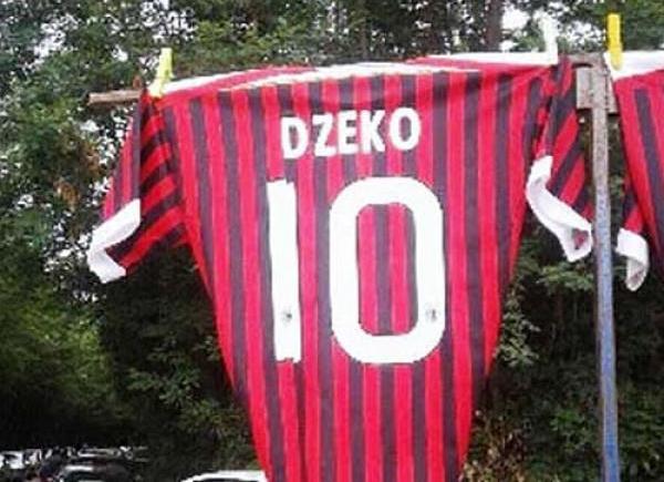 edin dzeko dres milan
